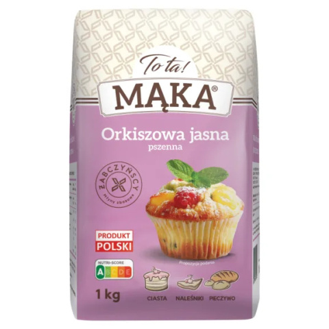 To ta! mąka orkiszowa jasna pszenna 1kg
