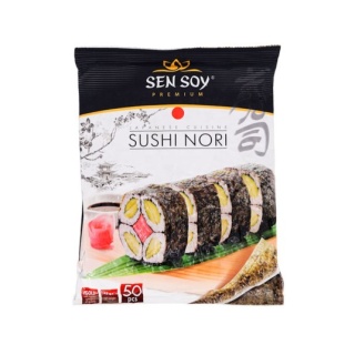 Wodorosty Sushi Nori SENSOY 50szt