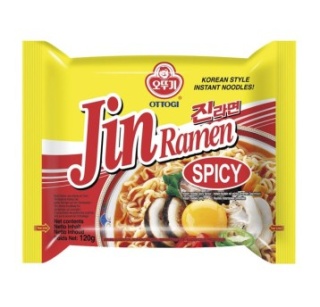 ZUPKI JIN RAMEN (SPICY) - OTTOGI- 40 x 120g