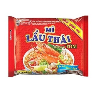 ZUPKI LAU THAI-KREWETKI-NIEBIESKI- 83g*30