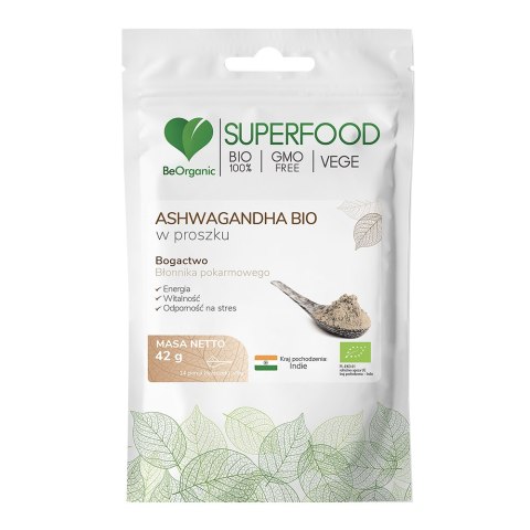 Ashwagandha w proszku BIO 42 g Ashwagandha w proszku BIO 42 g