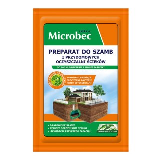 BROS Microbec ULTRA 25g zapach eukaliptusa preparat do szamb