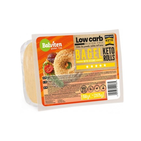 Bajgle z sezamem bezglutenowe 150 g Bajgle z sezamem bezglutenowe 150 g