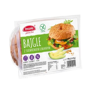 Bajgle z siemieniem lnianym bezglutenowe, bez laktozy 190 g