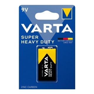 Bateria Super Heavy Duty 9V 1 szt.