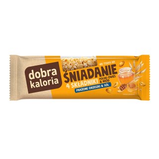 Baton Śniadanie Prażone orzeszki & Sól 35 g