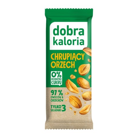 Baton chrupiący orzech 35 g Baton chrupiący orzech 35 g
