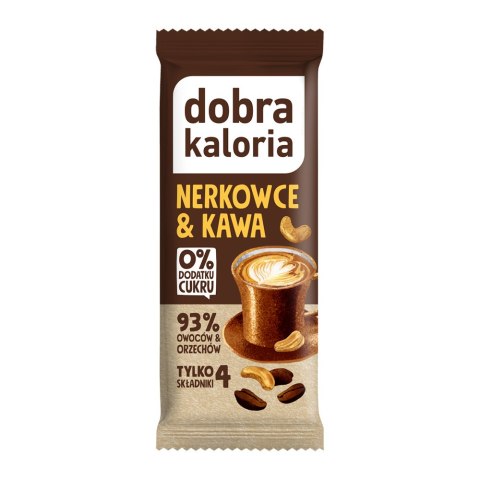 Baton kawa i orzech 35 g Baton kawa i orzech 35 g