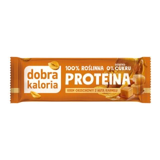 Baton proteinowy Krem orzechowy & Karmel bez dodatku cukru bez laktozy 42 g