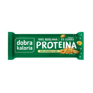 Baton proteinowy Krem orzechowy & Sól bez dodatku cukru 45 g