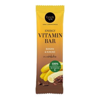 Baton witaminowy z bananem i kakao 35 g