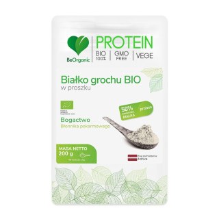 Białko grochu w proszku BIO bezglutenowe 200 g