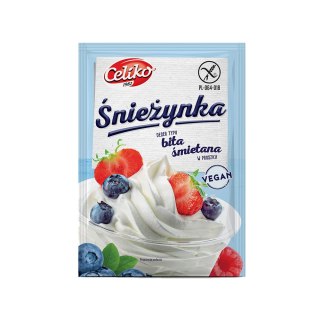 Bita śmietana wegańska bezglutenowa bez dodatku laktozy 50 g