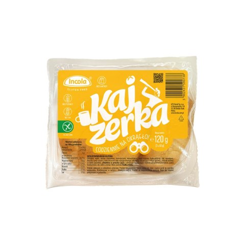 Bułka kajzerka bezglutenowa i bez laktozy 2 x 60 g Bułka kajzerka bezglutenowa i bez laktozy 2 x 60 g