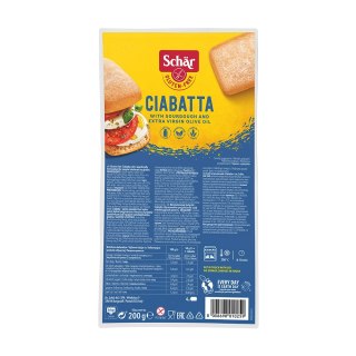 Bułki Ciabatta bezglutenowe 200 g