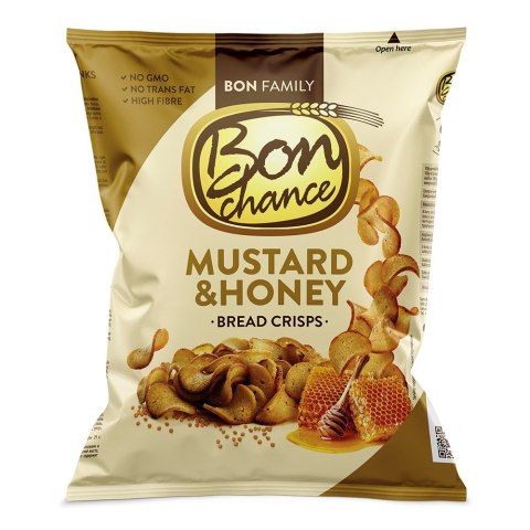 Chipsy chlebowe musztarowo-miodowe 120 g
