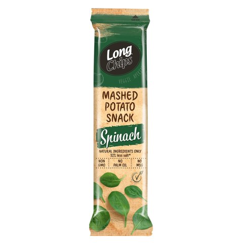 Chipsy ziemniaczane o smaku szpinaku 75 g