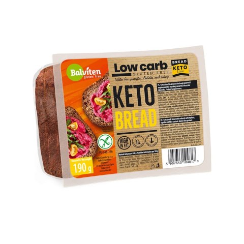 Chleb low carb bezglutenowy 190 g Chleb low carb bezglutenowy 190 g