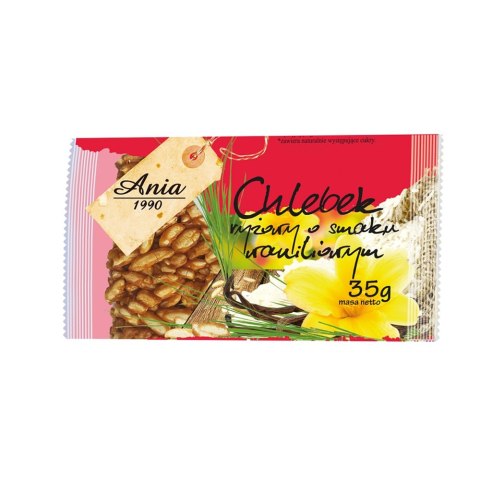 Chlebek ryżowy o smaku waniliowym 35 g Chlebek ryżowy o smaku waniliowym 35 g
