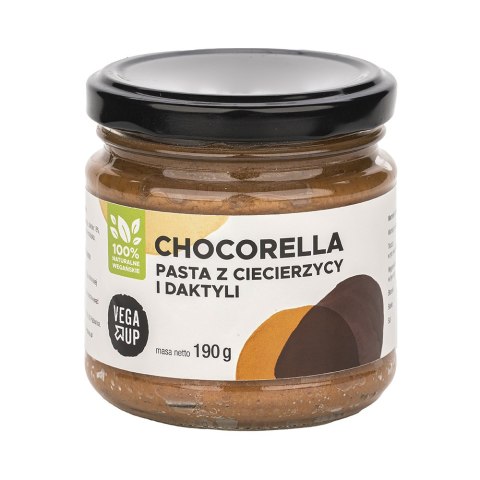 Choocorella. Pasta z ciecierzycy i daktyli 190 g Choocorella. Pasta z ciecierzycy i daktyli 190 g