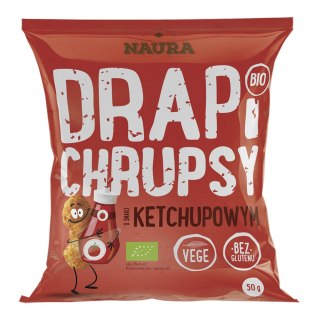 Chrupki o smaku ketchupowym bezglutenowe BIO 50 g