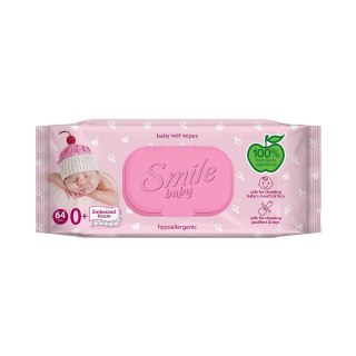 Chusteczki nawilżane dla dzieci Smile Baby 64 szt.