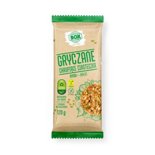 Ciasteczka gryczane bezglutenowe dynia + jabłko 120g