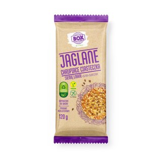 Ciasteczka jaglane z siemieniem lnianym + sezam bez GMO 120g