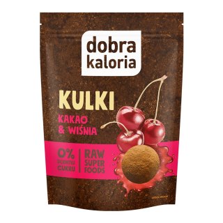 Ciasteczka-kulki mocy Kakao&Wiśnia bez cukru 58 g