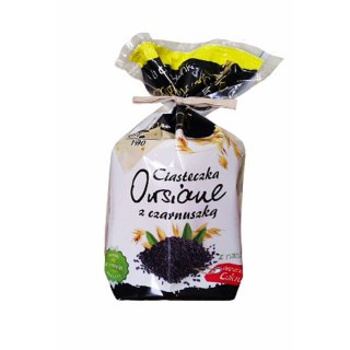 Ciasteczka owsiane z czarnuszką bez dodatku cukru 150 g