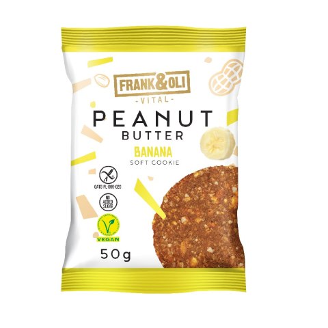 Ciasteczko z pastą orzechową i bananem 50 g Ciasteczko z pastą orzechową i bananem 50 g