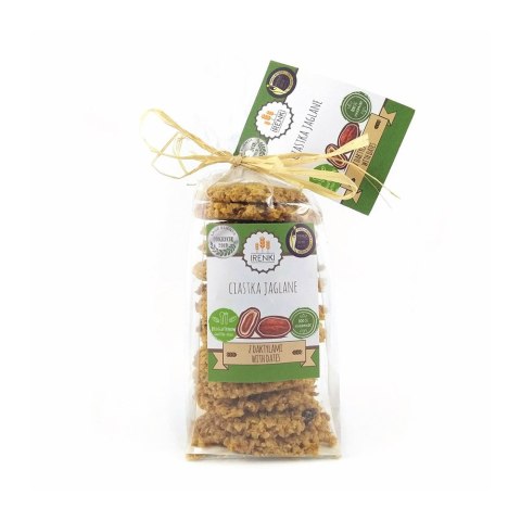 Ciastka jaglane z daktylami bezglutenowe 175 g Ciastka jaglane z daktylami bezglutenowe 175 g