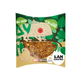 Ciastko ŁAN miodowo-orzechowe bezglutenowe bez cukru 40 g kameleon