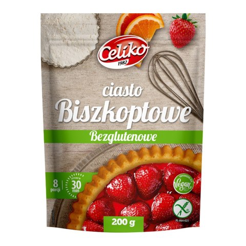 Ciasto biszkoptowe bezglutenowe 200 g Ciasto biszkoptowe bezglutenowe 200 g