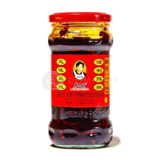Czarna fasola soji w oleju chili LAO GAN MA 280g