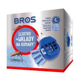 Elektro + wkłady na komary do stosowania wewnątrz budynku