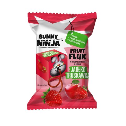 FRUIT FLUK przekąska owocowa o smaku jabłko-truskawka 15g FRUIT FLUK przekąska owocowa o smaku jabłko-truskawka 15g