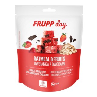 FRUPP Day kostki owsiane - truskawka i czekolada bezglutenowe 25 g