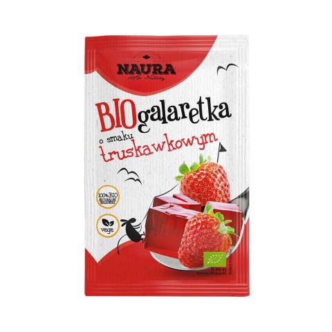 Galaretka o smaku truskawkowym BIO 38 g Galaretka o smaku truskawkowym BIO 38 g