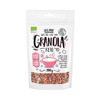 Granola Keto BIO bez dodatku cukru 200 G