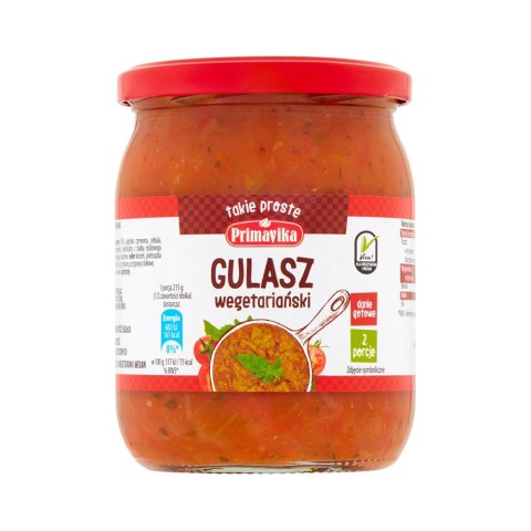 Gulasz wegetariański 2 porcje 430 g