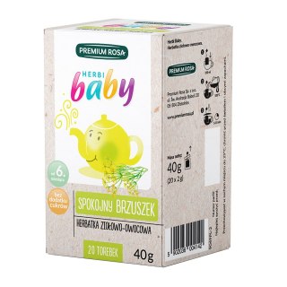 Herbatka dla dzieci i niemowląt Spokojny Brzuszek 20 torebek