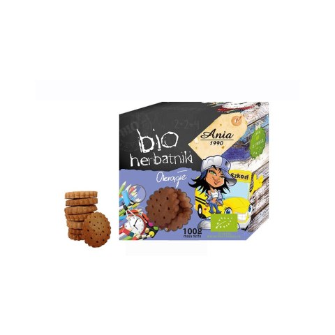 Herbatniki szkolne okrągłe BIO 100 g Herbatniki szkolne okrągłe BIO 100 g