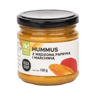 Hummus z wędzoną papryką i marchwią 190 g