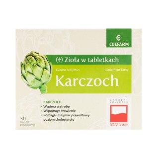 Karczoch 30 tabletek