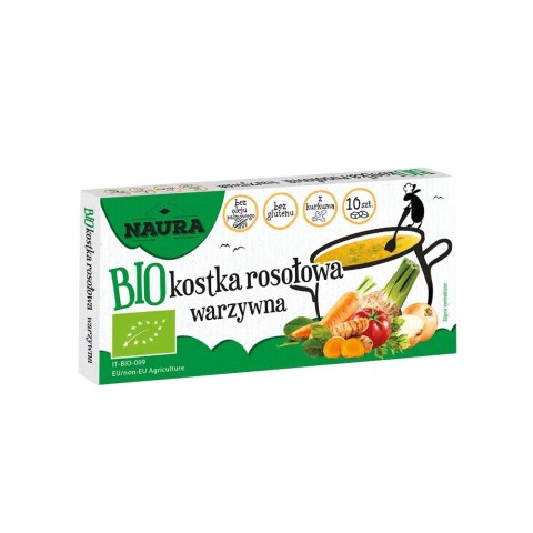 Kostka rosołowa warzywna BIO 100 g Kostka rosołowa warzywna BIO 100 g