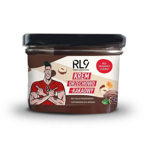 Krem orzechowo-kakaowy bez dodatku cukru 220 g Krem orzechowo-kakaowy bez dodatku cukru 220 g