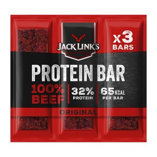 LUZ: Baton proteinowy z wołowiny, suszony Original 3x22,5 g