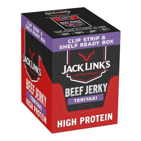 LUZ: Wołowina w kawałkach: suszona i wędzona. Teriyaki 25 g