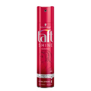 Lakier do włosów Shine Czerwony Ultra Strong 4 250 ml
